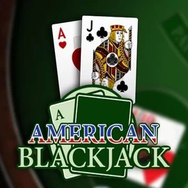 American Blackjack logo by Habanero at Casina Casino