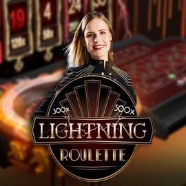 Lightning Roulette logo by Evolution Casina Casino