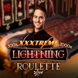 XXXtreme Lightning Roulette logo by Evolution at Casina Casino